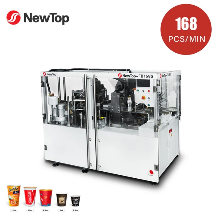New Servo Paper Cup Machine NEWTOP-FB158S
