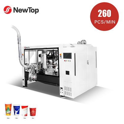 High Speed Intelligent Paper Cup Machine NEWTOP-258S